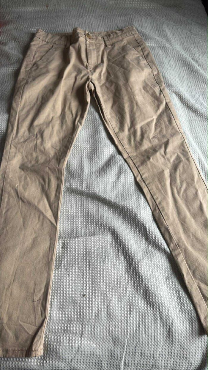 Lot de deux pantalons chino 12 ans - photo numéro 7