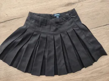 Jupe plissée noire