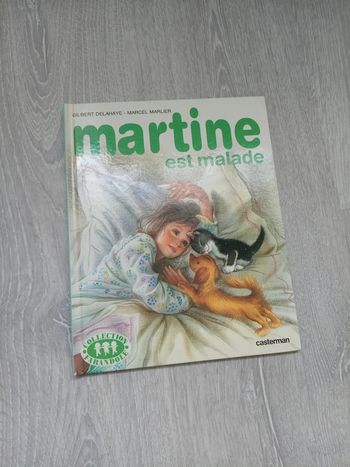 Livre Martine est malade