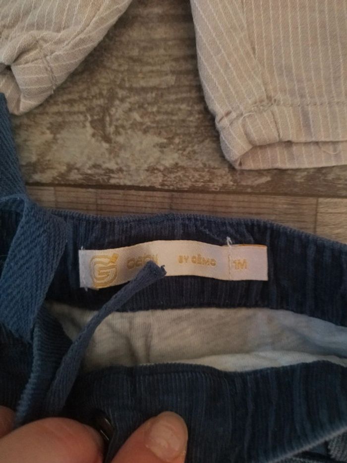 Lot pantalon 1 mois garçon - photo numéro 2