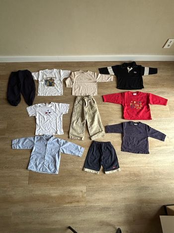 "Lot vêtements garçon 3 ans – Idéal crèche & école – T-shirts, pantalons, chemise