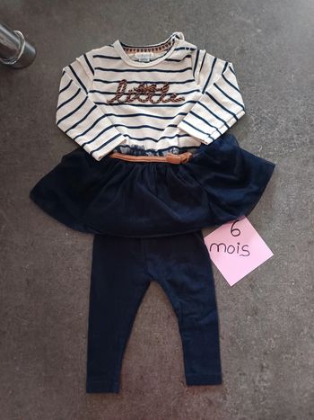 Ensemble "little" 6 mois