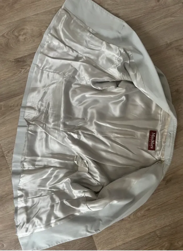 MaxMara, veste blazer gris femme, taille 44 - photo numéro 2