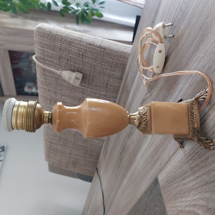 Lampe sur pied onyx - photo numéro 2