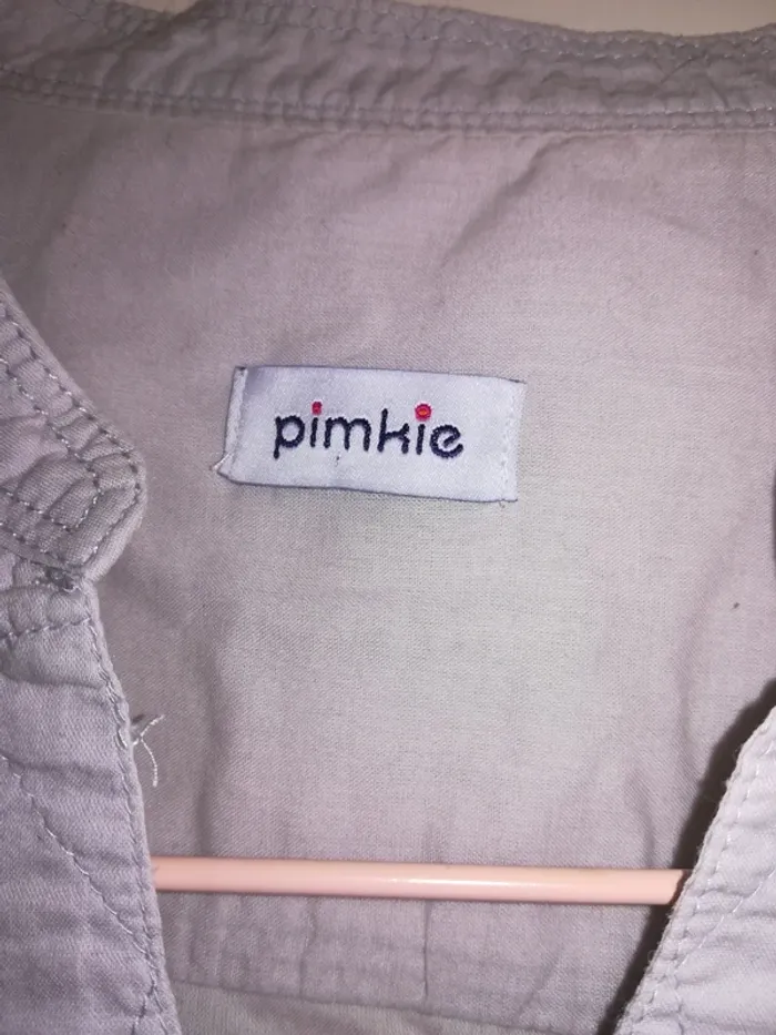Joli chemisier gris, Pimkie, taille M, très bon état - photo numéro 2