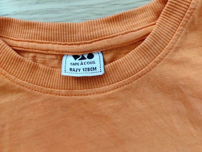 Tee-shirt manches courtes taille 8 ans - photo numéro 2