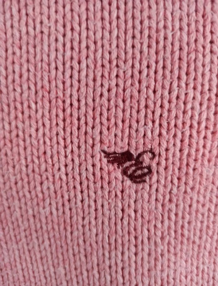 Pull uni rose esprit en maille 10 ans - photo numéro 2