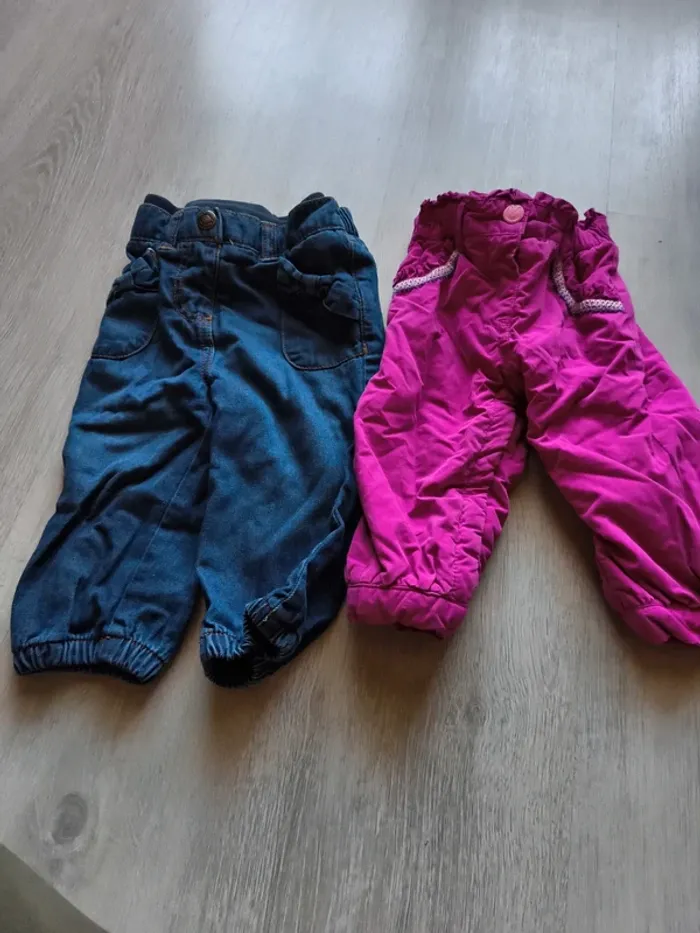Pantalon fille hiver
