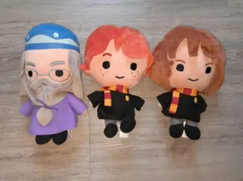 3 peluches Harry Potter