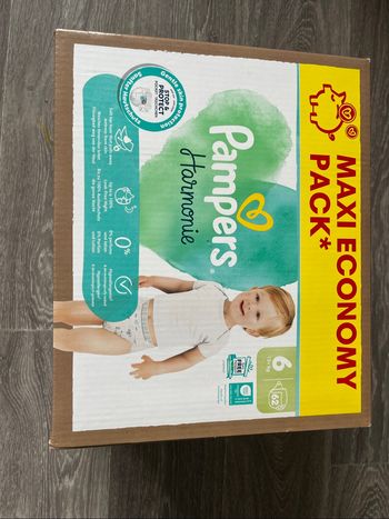 Paquet de couches Pampers harmonie