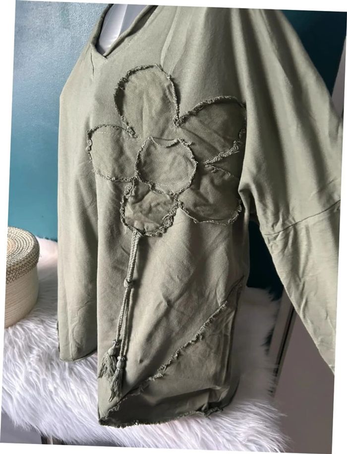 Pull oversize - pinka - taille unique - photo numéro 2
