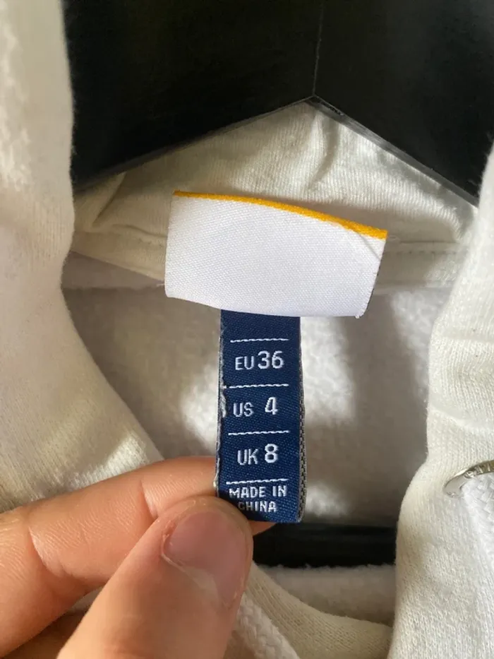 Pull Ellesse blanc imprimé - photo numéro 3