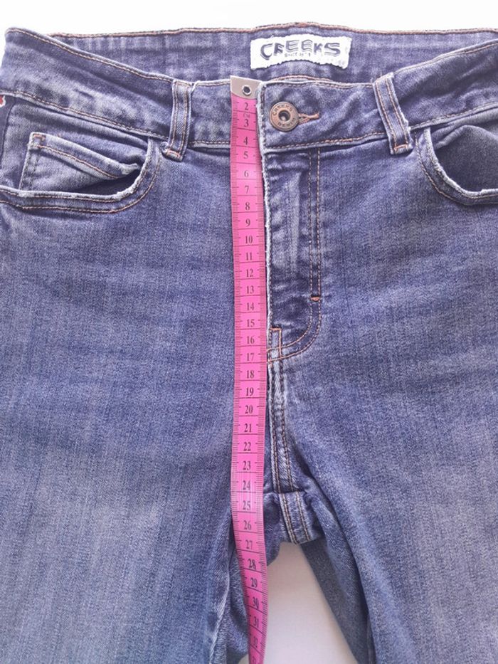 Jean slim taille haute Creeks taille 40 - photo numéro 11