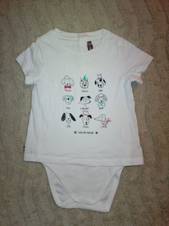 T-shirt body manches courtes