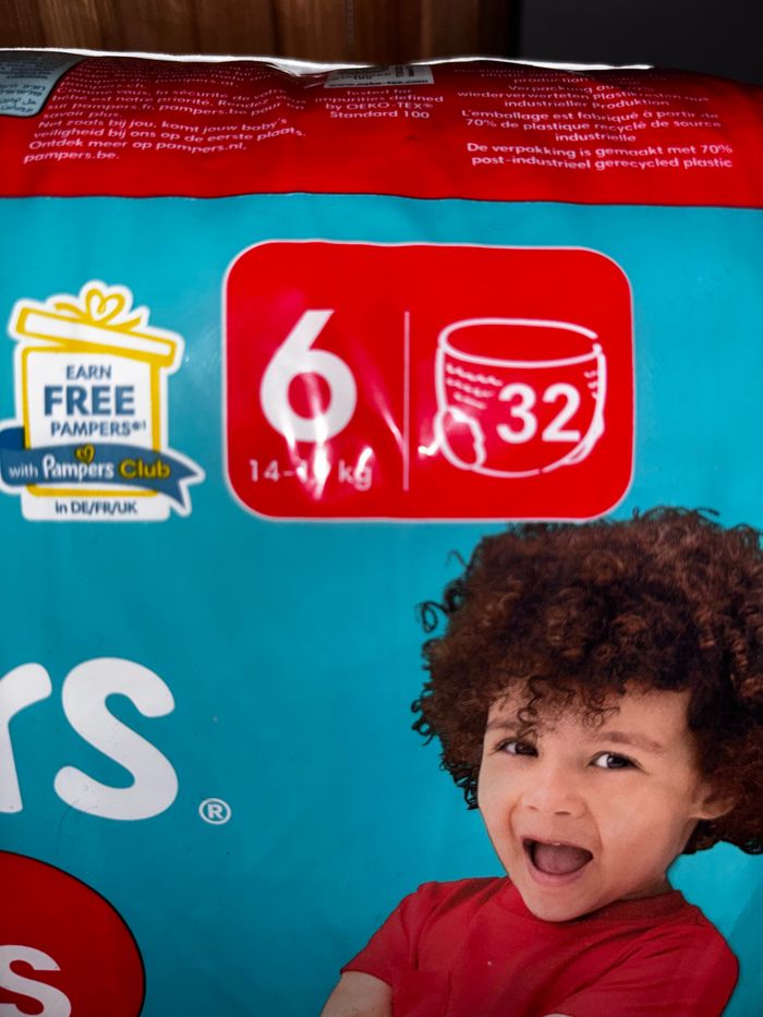 Maxi-Pack De 64 Couches Pampers Baby-Dry Pants Neuf Dans L’emballage. - photo numéro 3