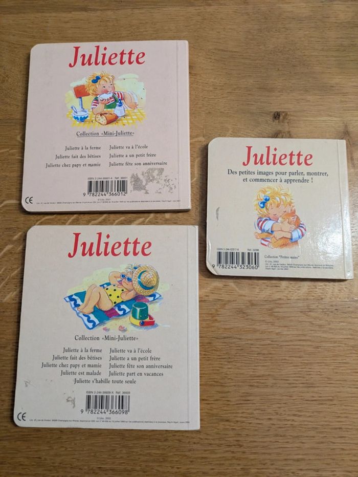 Lot de 3 petits livres Juliette - photo numéro 3