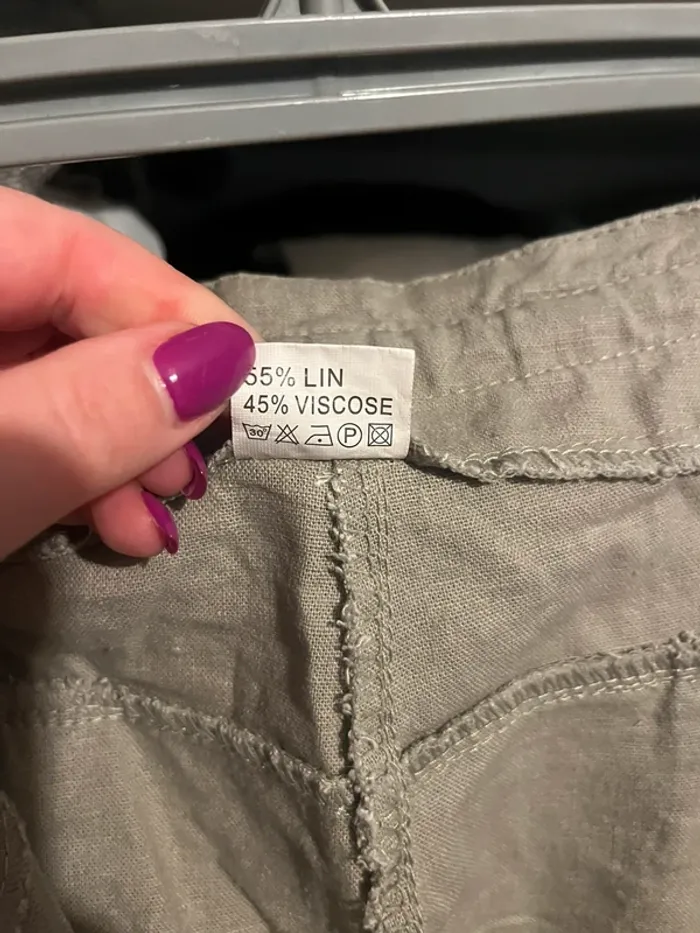 Pantalon lin viscose - photo numéro 4