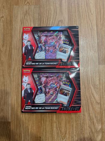 Coffret Mewto Team Rocket x2