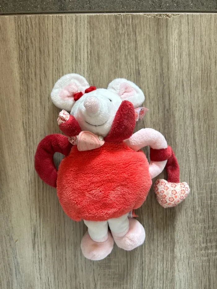 Doudou souris hochet doudou et compagnie