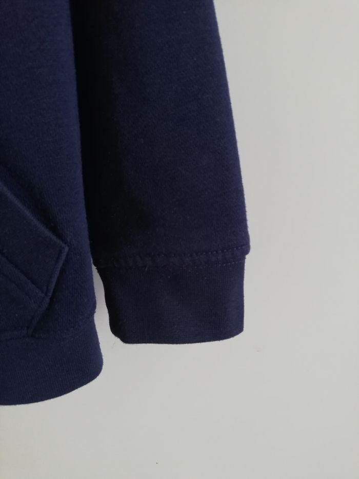 Blouson zippé bleu marine, à capuche, 2-3 ans, Primark, en bon état - photo numéro 5