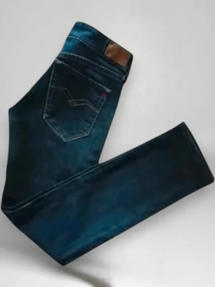 Jean Replay coupe straight ,taille basse , extensible - photo numéro 9