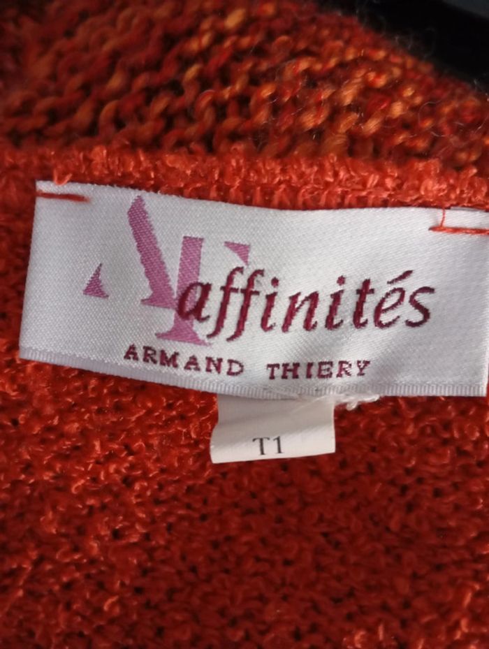 Pull orange Affinités - photo numéro 2