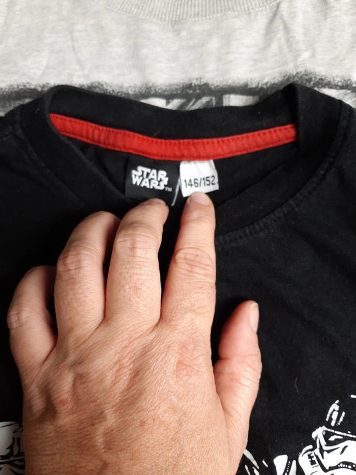 lot 3 t-shirts manches courtes 12 ans - photo numéro 3