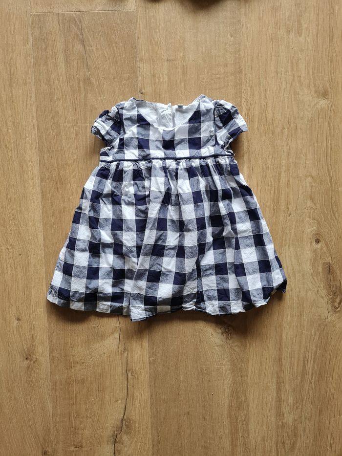 Ensemble veste légère + robe à carreaux, taille 12 mois, NEUF, jamais porté. - photo numéro 2