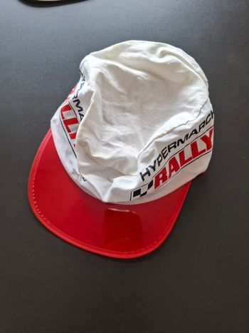 Casquette publicitaire collector Hypermarché Rallye en très bon état