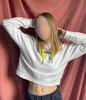 Sweat crop top diesel