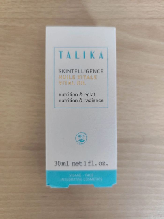 Huile vitale nutrition et éclat Talika
