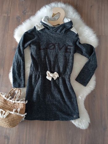 Ikks robe sweat a col montant 10 ans