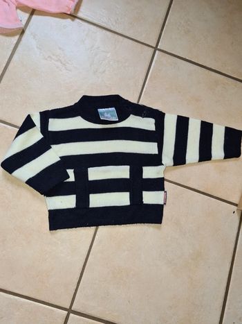 Pull marin bébé 3 mois