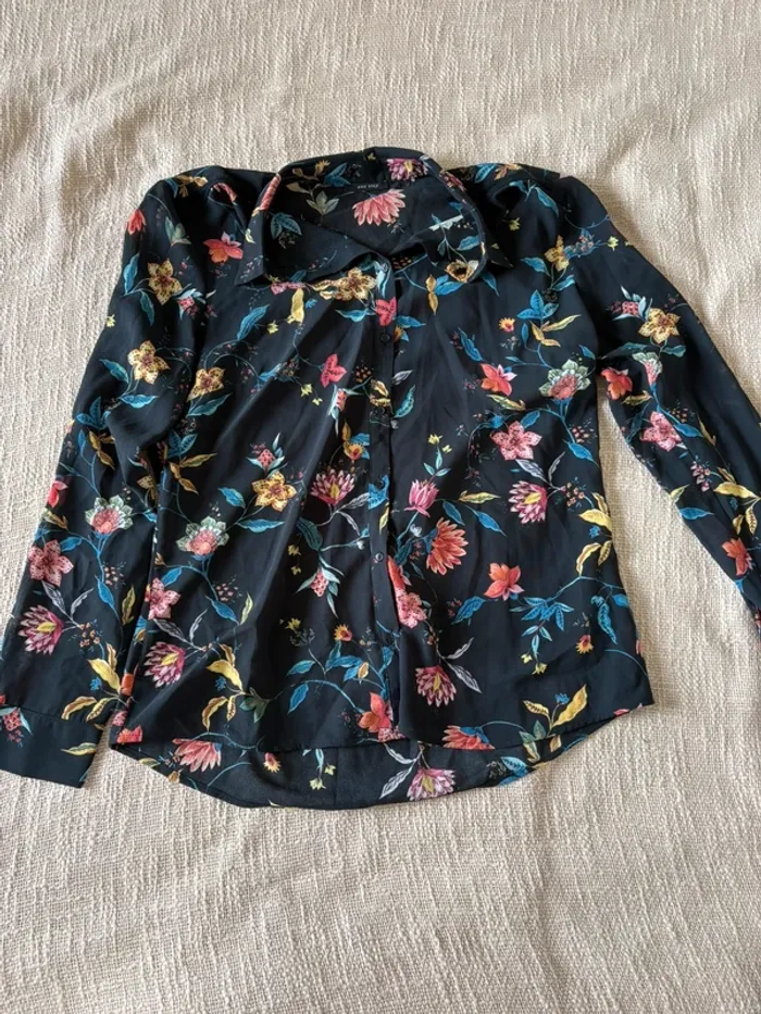 Chemise one step fleuri taille 38
