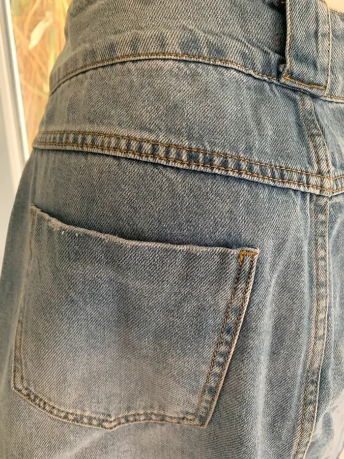 Jupe en jeanTissaia longue taille 42 100%coton - photo numéro 8
