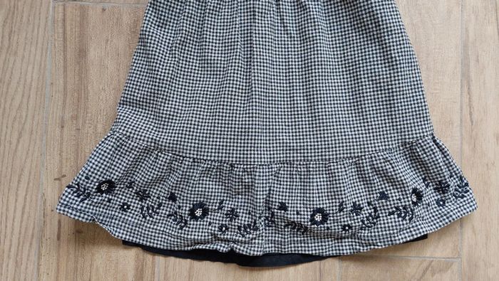 Robe salopette vichy 5 ans Sergent Major - photo numéro 3