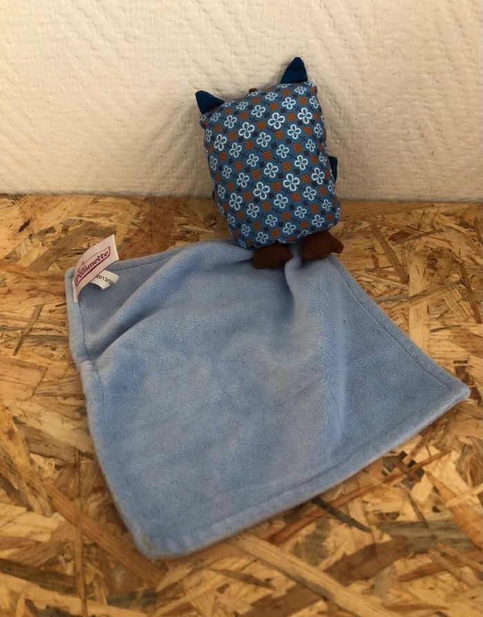 Doudou hibou pommette neuf - photo numéro 5