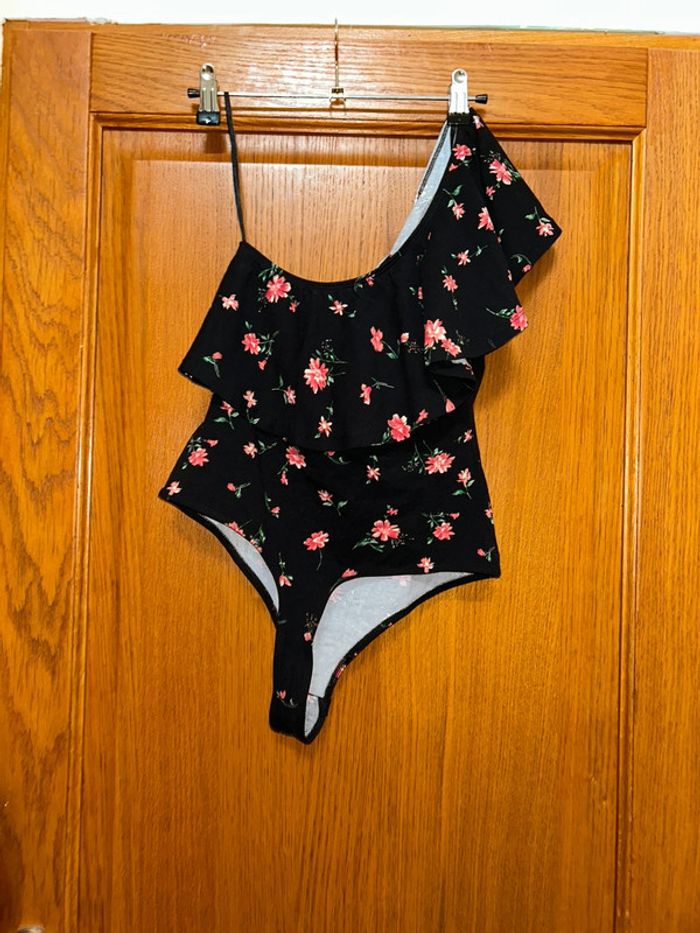 Body noir fleuri - photo numéro 4
