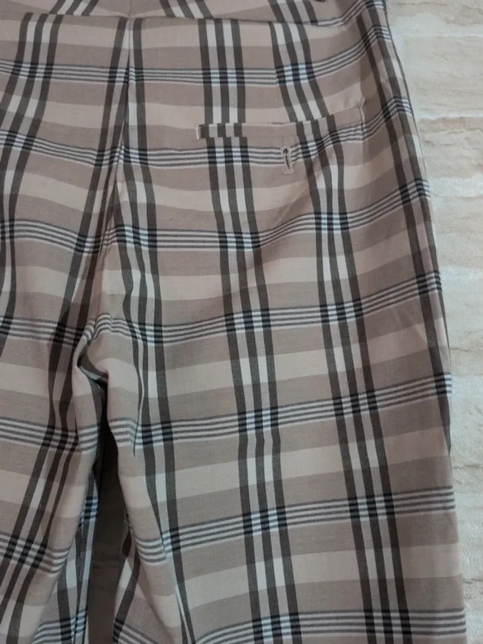 Pantalon Mango à carreaux – Taille 36 - photo numéro 3