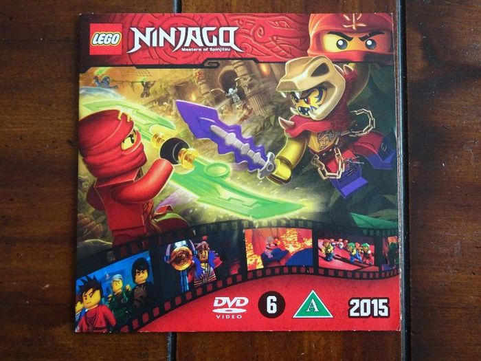DVD Lego Ninjago