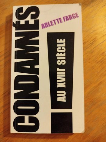 Condamnés au XVIIIeme siècle