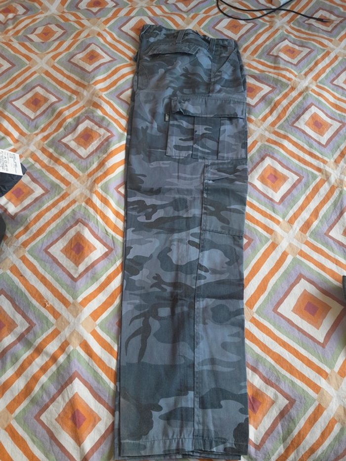Treillis militaire bleu 42 park's - photo numéro 2