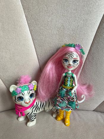 Poupée 15 cm Tadley tigre et Kitty - Enchantimals