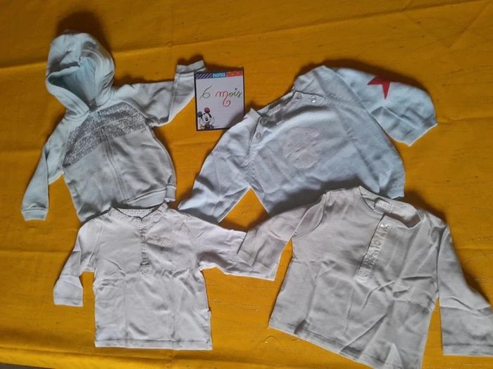 Lot Obaibi 6 mois bébé mixte (ou garçon 👦)