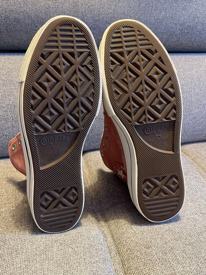 Converse plate-forme hiver / cuir suédé / 39,5 - photo numéro 4