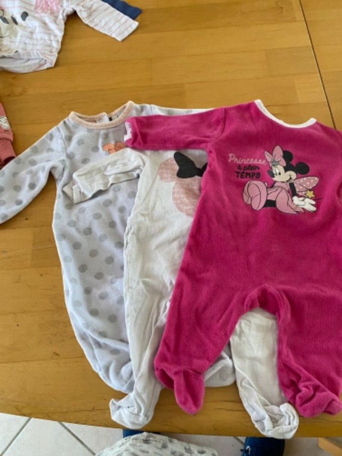 3 pyjamas Minnie 6 mois