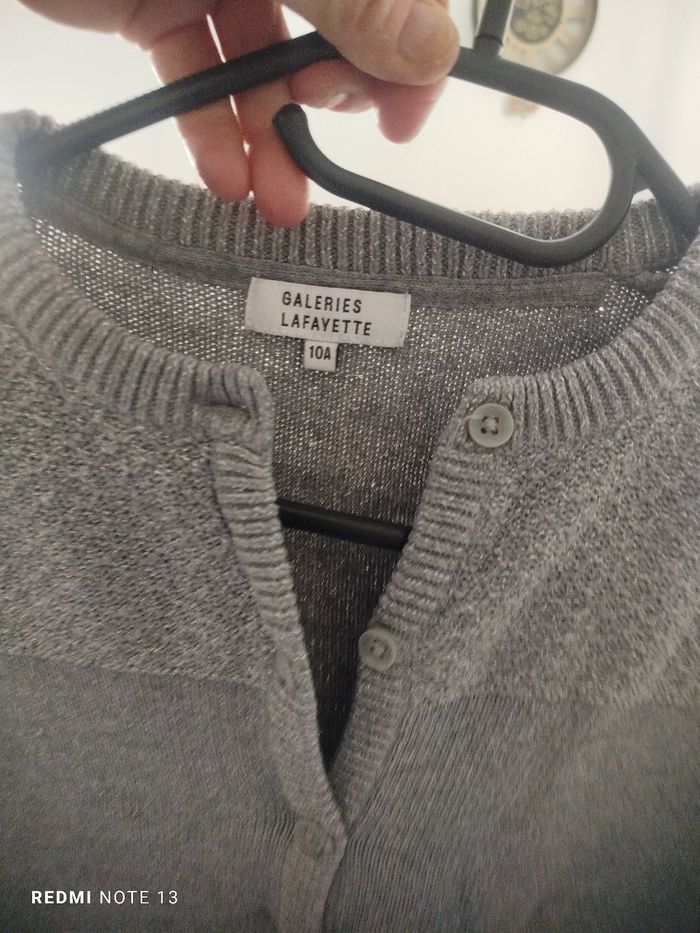 #kytie10ansfille. Gilet manches longues taille 10 ans - photo numéro 5