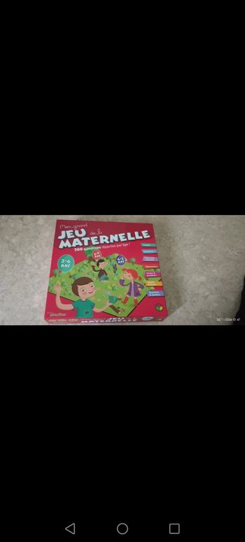 Jeu la maternelle