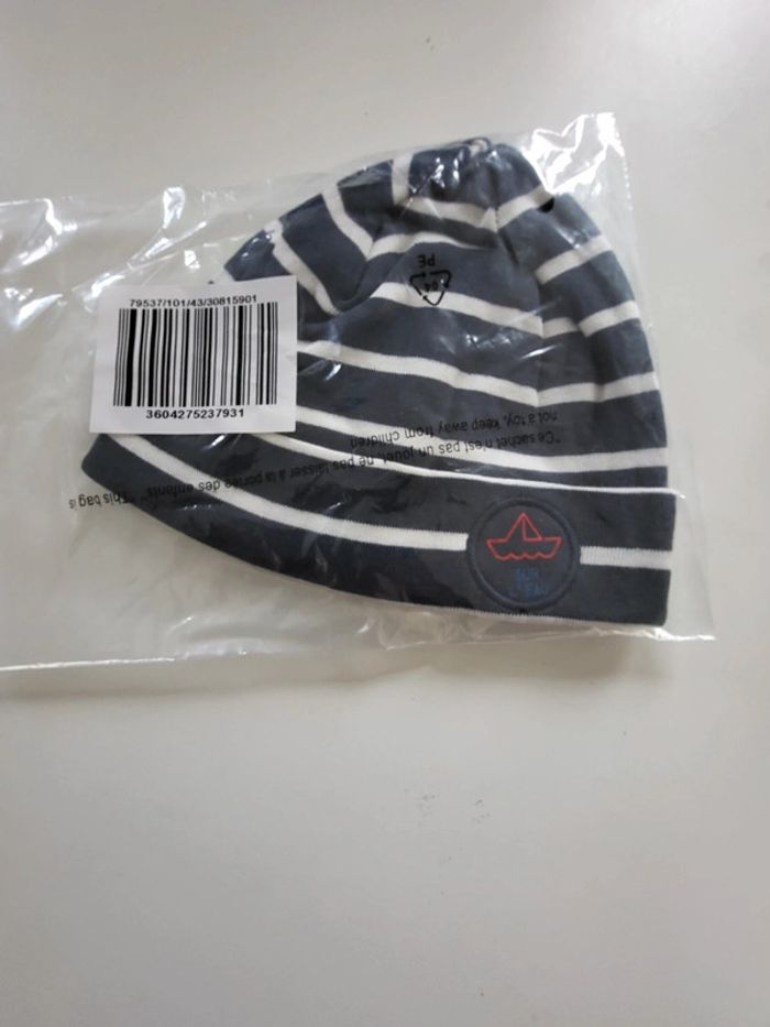 Bonnet pour bébé Obaïbi en 43cm neuf 🏷 - photo numéro 3