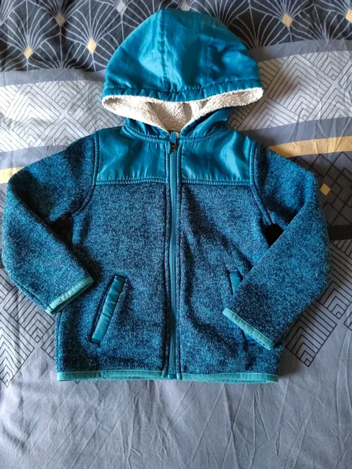 Gilet zippé épais 5 ans Du pareil au même